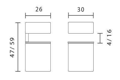 Hyldebærer NRM3040 Hyldebærer NRM3040