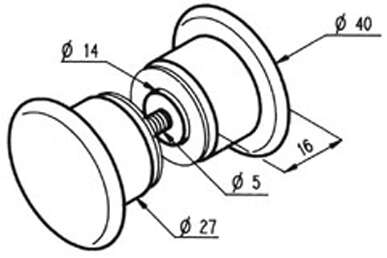 3266 Dørknop 3266 Dørknop